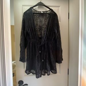 Torrid Swimsuit Coverup - Black - Size 2